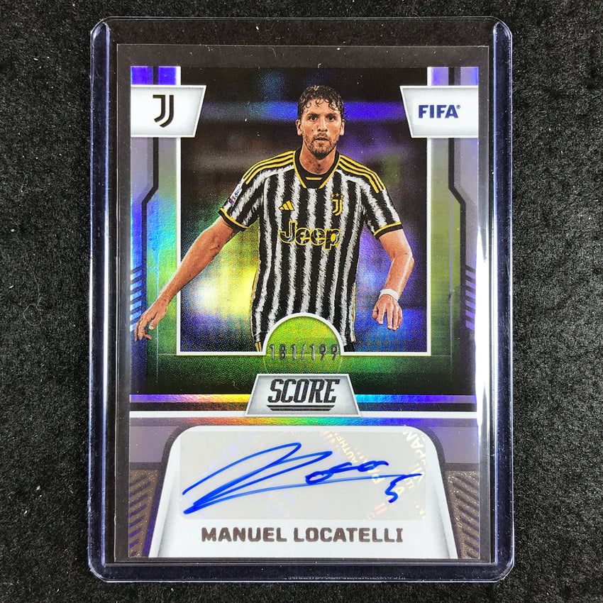2023-24 Score FIFA MANUEL LOCATELLI Score Signatures Auto 181/199