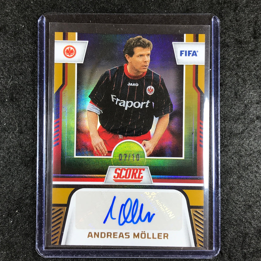 2023-24 Score FIFA ANDREAS MOLLER Score Signatures Auto Gold 7/10