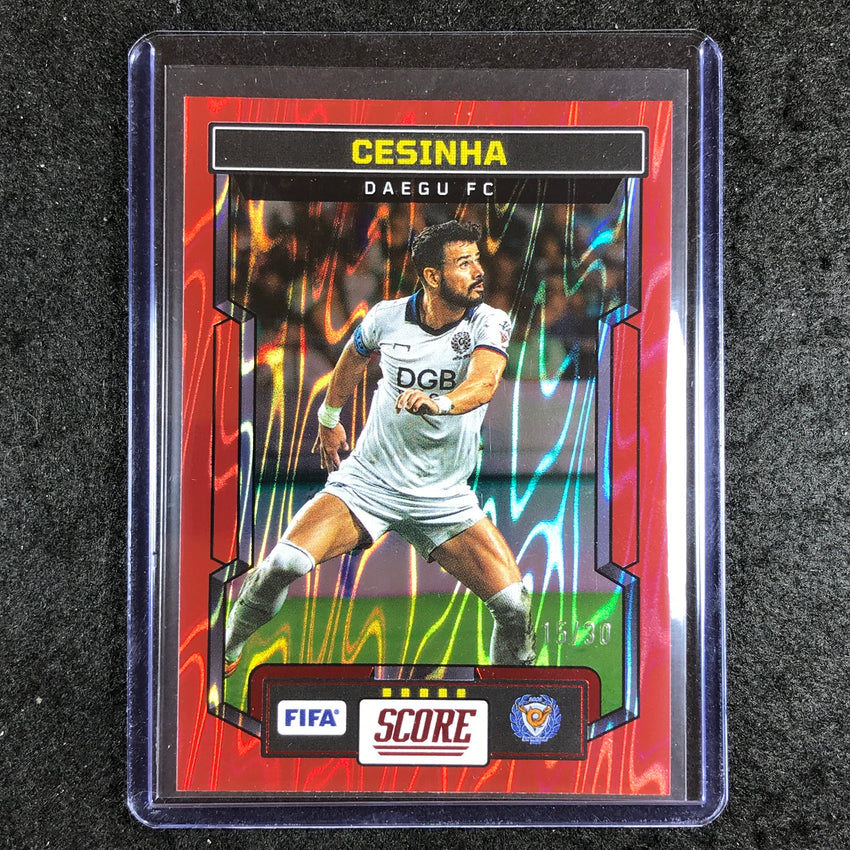 2023-24 Score FIFA CESINHA Base Red Swirl 15/30 #64