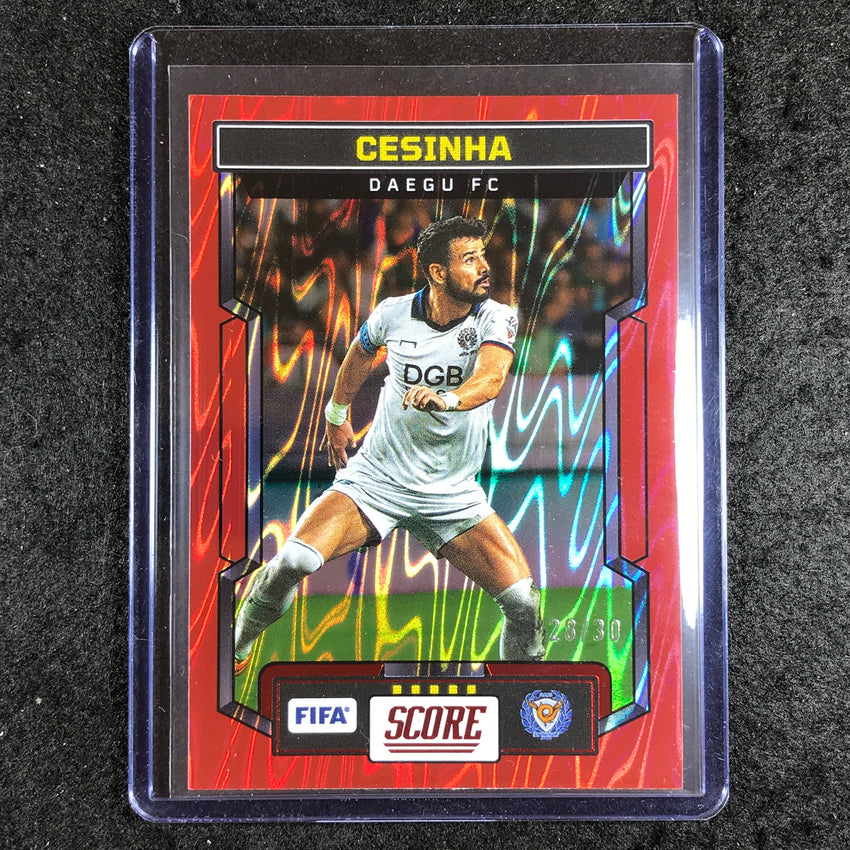 2023-24 Score FIFA CESINHA Base Red Swirl 28/30 #64