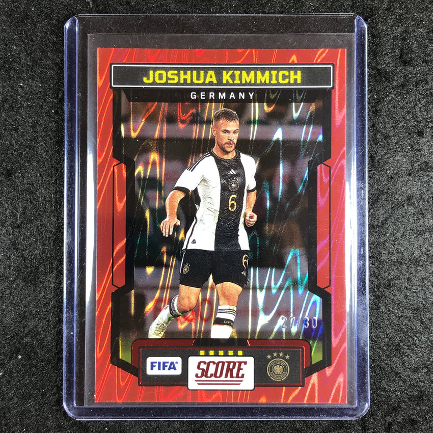 2023-24 Score FIFA JOSHUA KIMMICH Base Red Swirl 27/30 #78