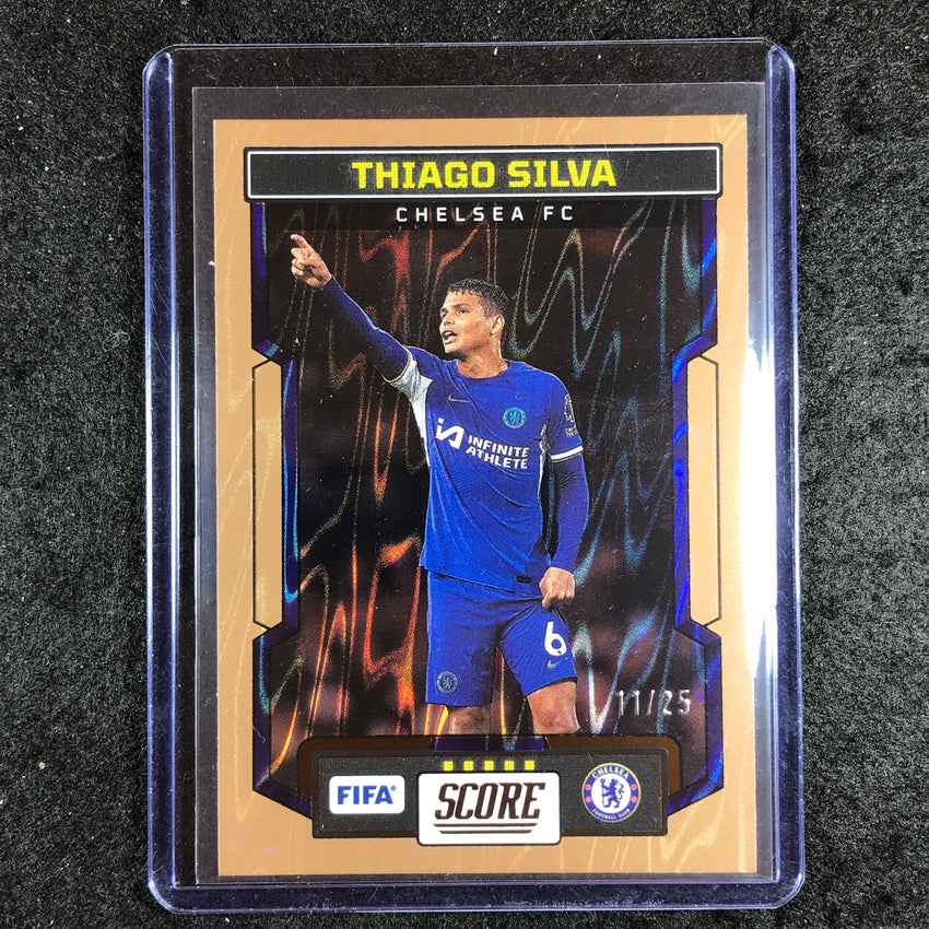 2023-24 Score FIFA THIAGO SILVA Base Bronze Swirl 11/25 #44