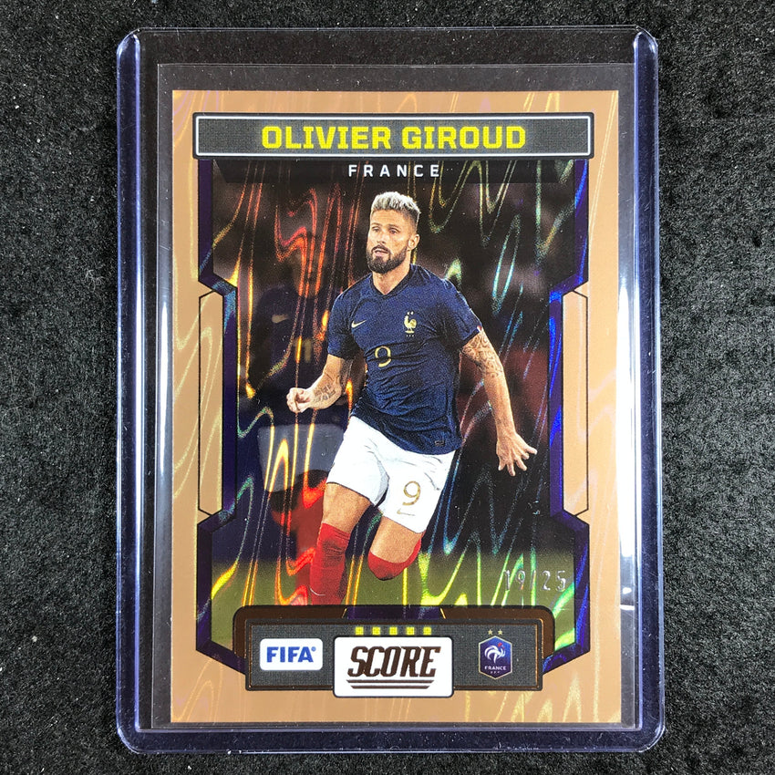 2023-24 Score FIFA OLIVIER GIROUD Base Bronze Swirl 19/25 #55