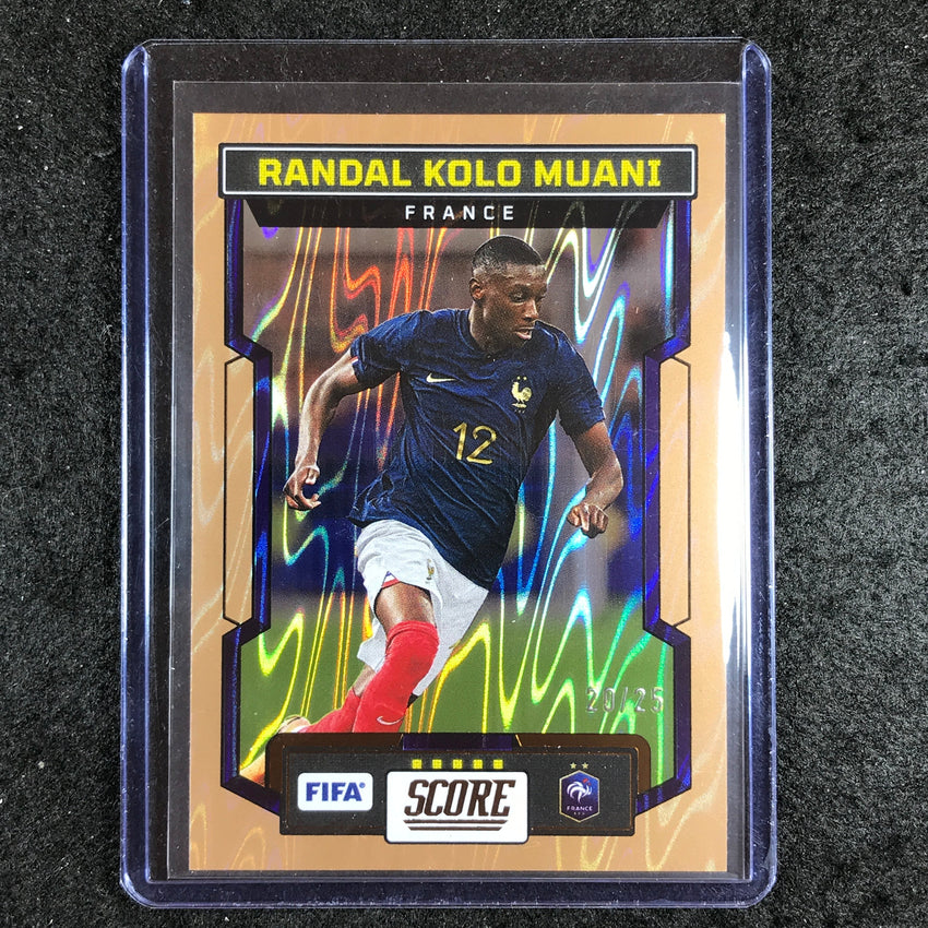 2023-24 Score FIFA RANDAL KOLO MUANI Base Bronze Swirl 20/25 #62