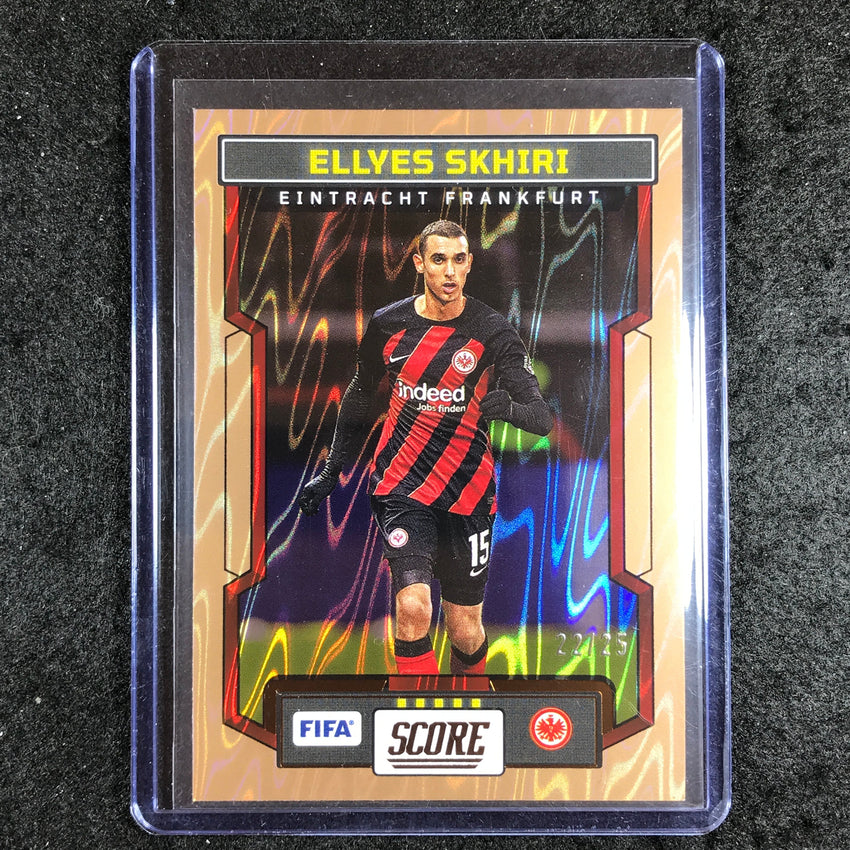 2023-24 Score FIFA ELLYES SKHIRI Base Bronze Swirl 22/25 #67