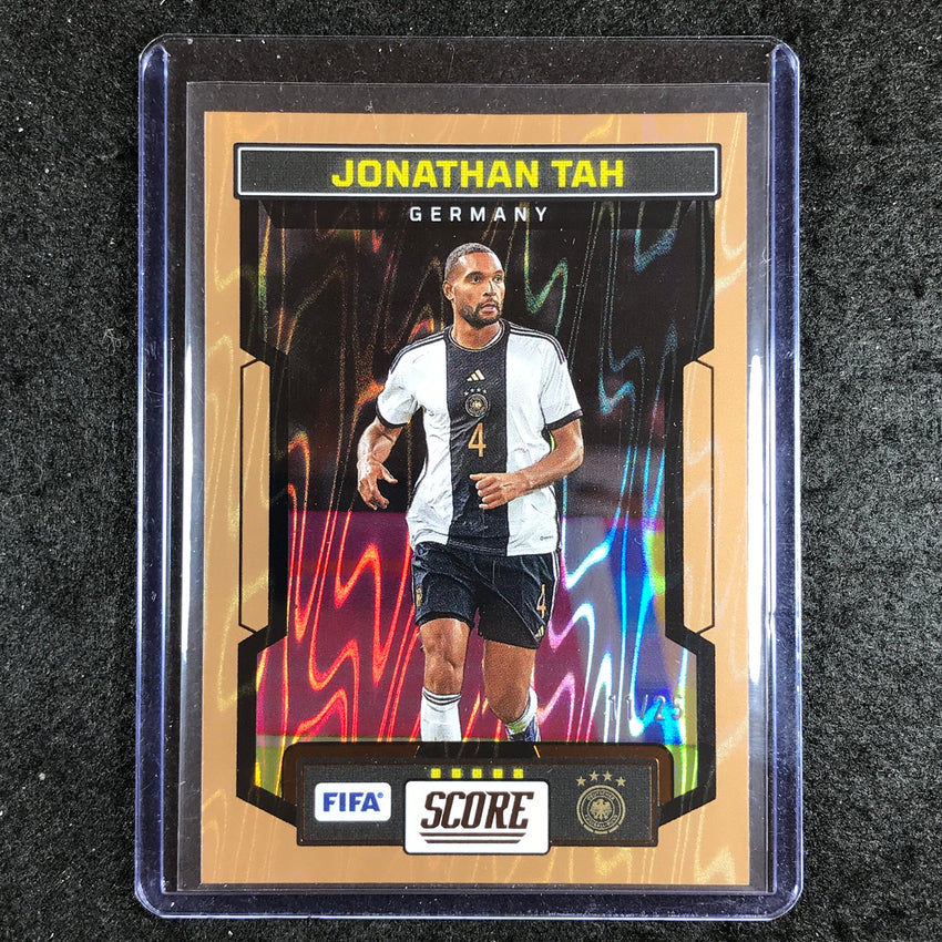 2023-24 Score FIFA JONATHAN TAH Base Bronze Swirl 11/25 #76