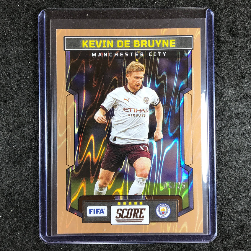 2023-24 Score FIFA KEVIN DE BRUYNE Base Bronze Swirl 4/25 #149