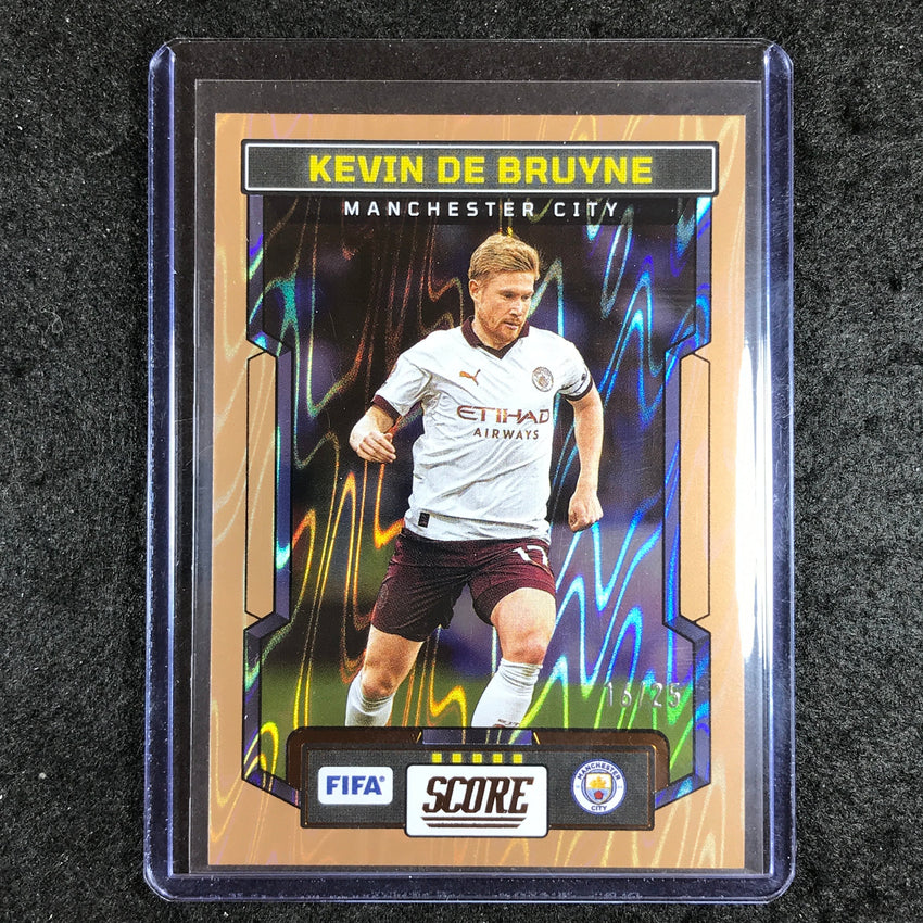 2023-24 Score FIFA KEVIN DE BRUYNE Base Bronze Swirl 16/25 #149