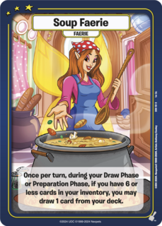 FOIL Soup Faerie - DON-151 - R - Neopets TCG  Defenders of Neopia 1st Edition