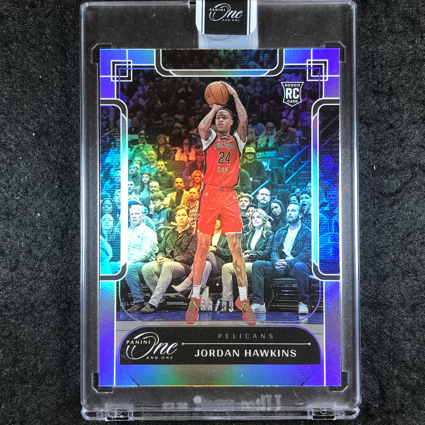 2023-24 One and One JORDAN HAWKINS Rookie Base 53/99 #114