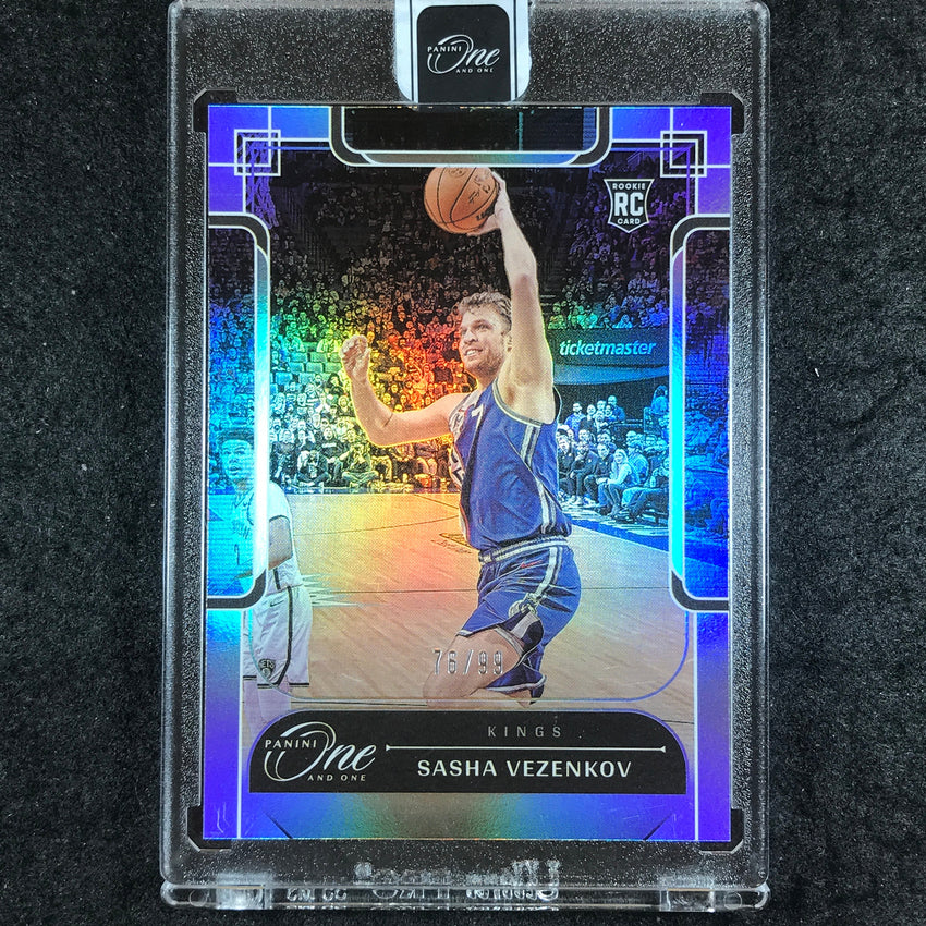2023-24 One and One SASHA VEZENKOV Rookie Base 76/99 #117