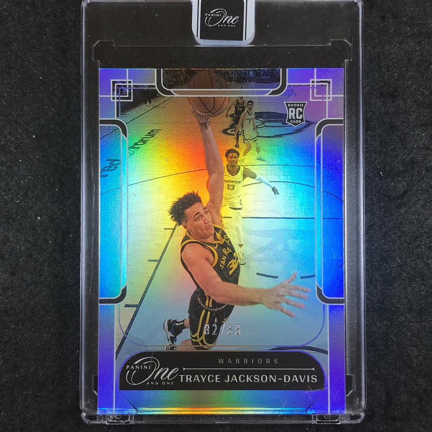 2023-24 One and One TRAYCE JACKSON-DAVIS Rookie Base 82/99 #144