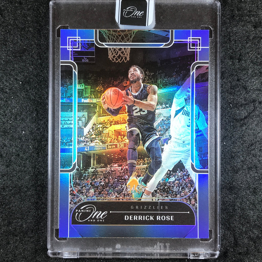 2023-24 One and One DERRICK ROSE Base Blue 20/35 #59