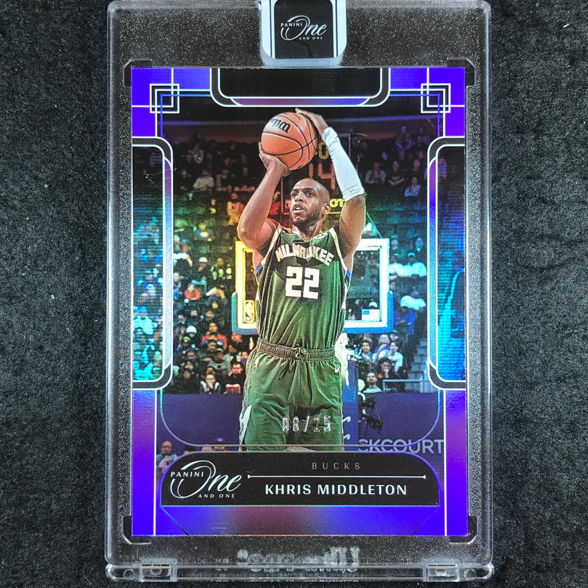 2023-24 One and One KHRIS MIDDLETON Base Purple 8/25 #95