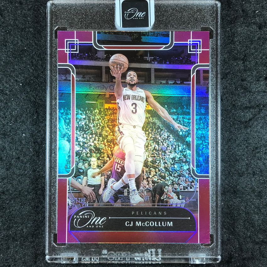 2023-24 One and One CJ MCCOLLUM Base Red 2/15 #42