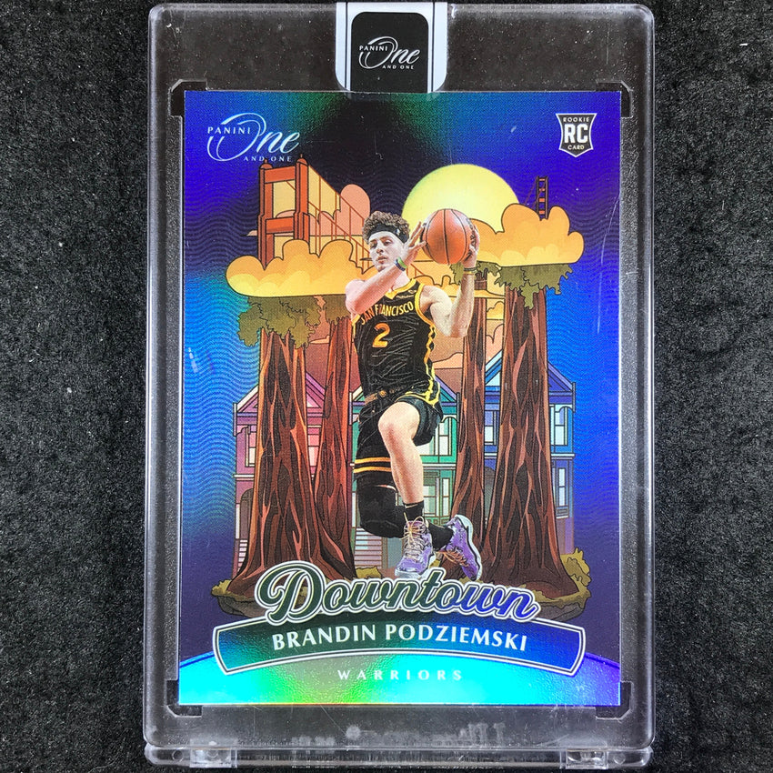 2023-24 One and One BRANDIN PODZIEMSKI Rookie Downtown SSP #2