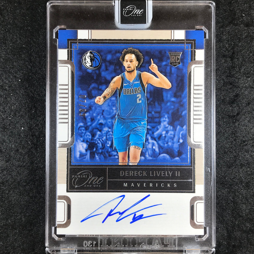 2023-24 One and One DERECK LIVELY II Rookie Autographs Base 7/99