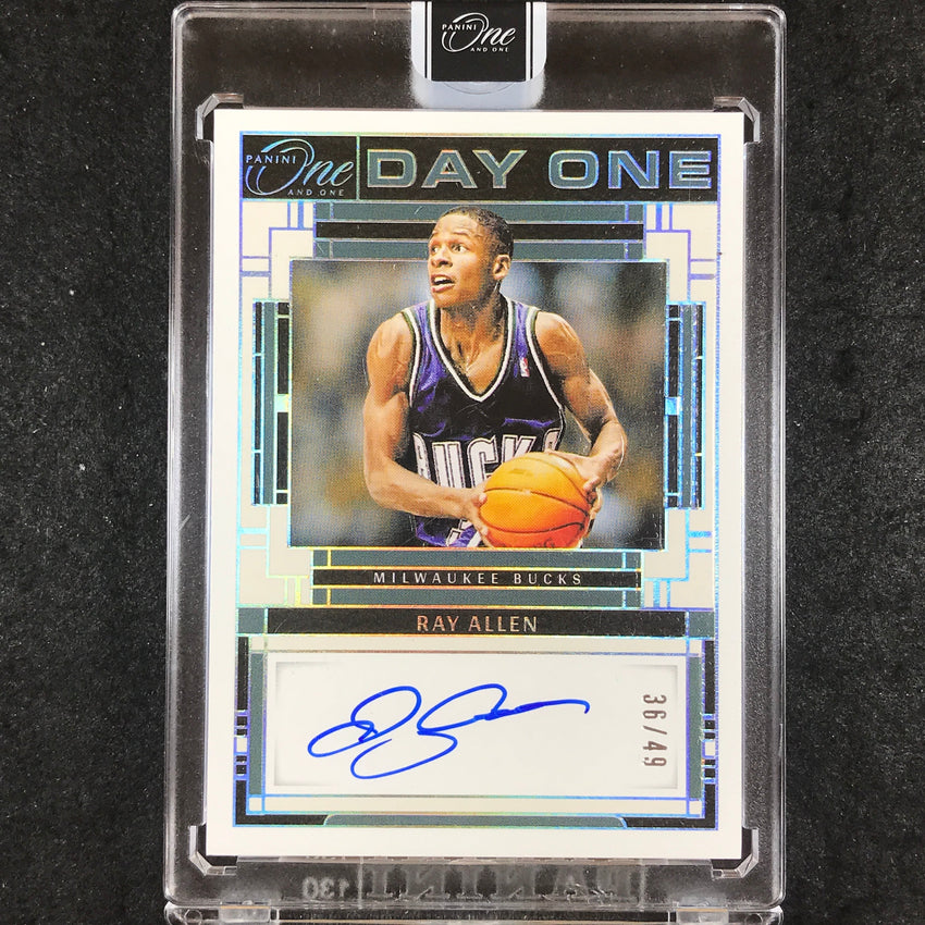 2023-24 One and One RAY ALLEN Day One Signatures Auto Base 36/49