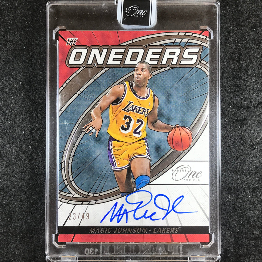 2023-24 One and One MAGIC JOHNSON The Oneders Auto Base 23/49