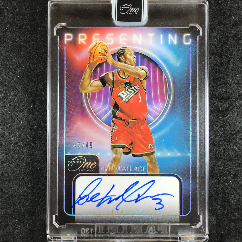 2023-24 One and One BEN WALLACE Presenting Auto Base 42/49