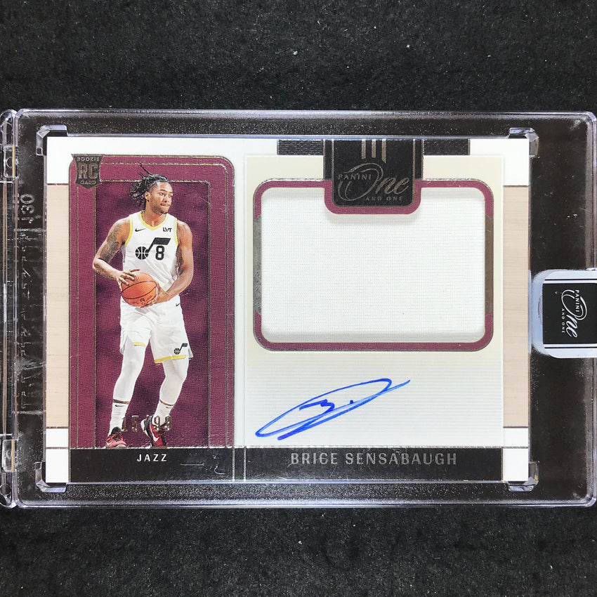 2023-24 One and One BRICE SENSABAUGH Precision Rookie Jersey Auto Base 15/99