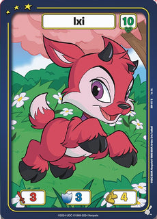 FOIL Ixi (Red) - DON-017 - C - Neopets TCG  Defenders of Neopia 1st Edition