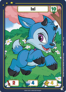 FOIL Ixi (Blue) - DON-018 - C - Neopets TCG  Defenders of Neopia 1st Edition