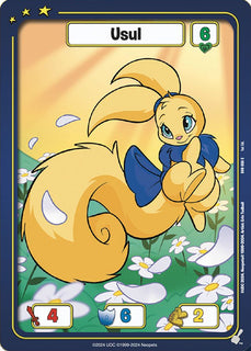 FOIL Usul (Blue) - DON-066 - C - Neopets TCG  Defenders of Neopia 1st Edition