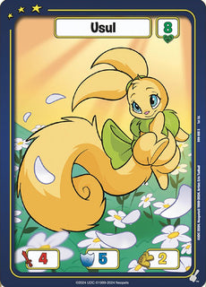 FOIL Usul (Green) - DON-068 - C - Neopets TCG  Defenders of Neopia 1st Edition