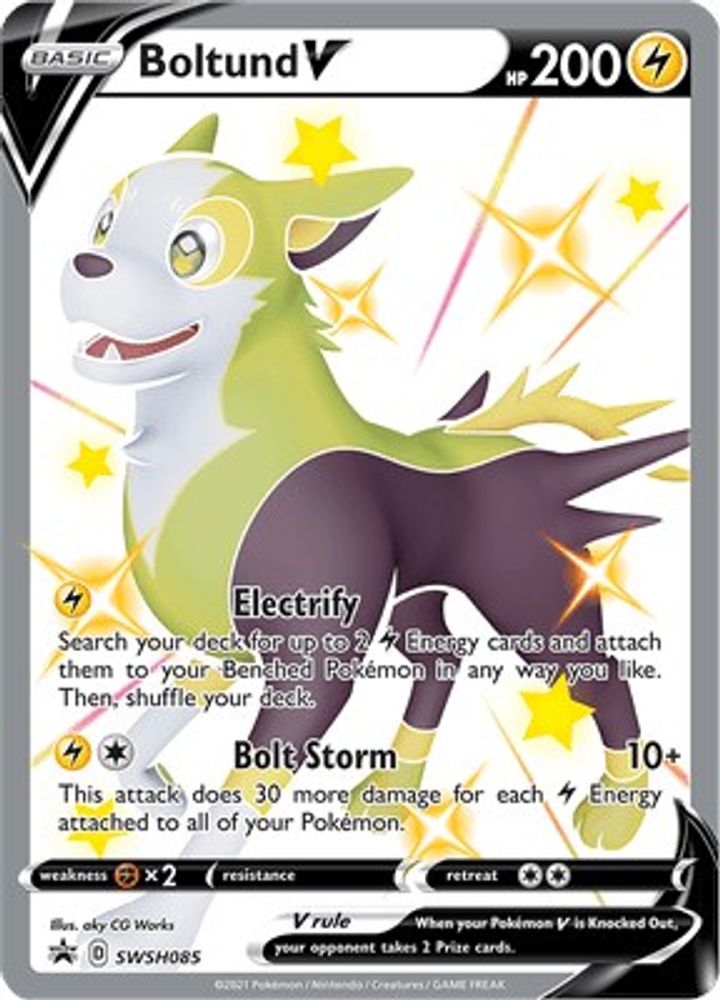 Boltund V - [  SWSH085 ] - Promo - Pokemon SWSH Sword & Shield Promo Cards