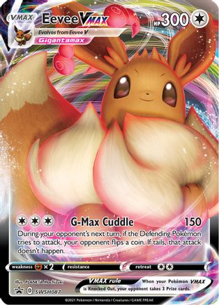 Eevee VMAX - SWSH087 - SWSH Sword & Shield Promo Cards