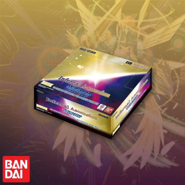 Digimon Card Game EX06 Infernal Ascension 12-Box Case (Pre Order Jun 28)