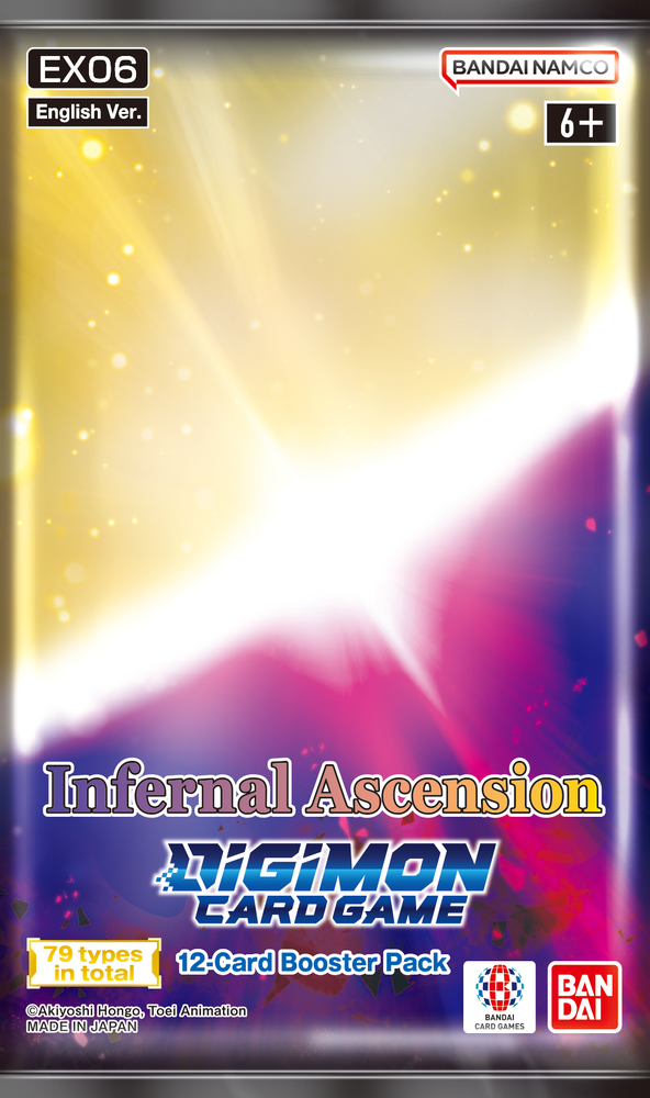 Digimon Card Game EX06 Infernal Ascension 12-Box Case (Pre Order Jun 28)