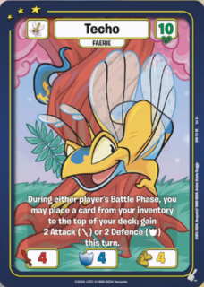 Techo (Faerie) - DON-111 - SR - Neopets TCG  Defenders of Neopia 1st Edition