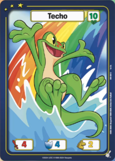 FOIL Techo (Green) - DON-064 - C - Neopets TCG  Defenders of Neopia 1st Edition