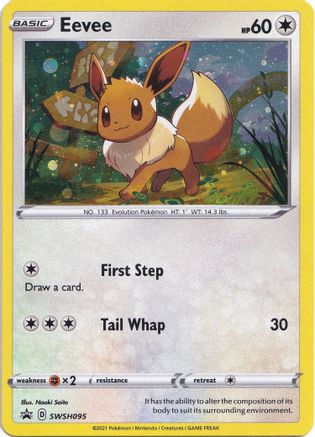 Eevee - SWSH095 - Pokemon SWSH Sword & Shield Promo