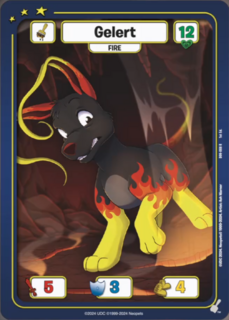 FOIL Gelert - DON-088 - R - Neopets TCG  Defenders of Neopia 1st Edition