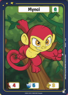 FOIL Mynci (Red) - DON-045 - C - Neopets TCG  Defenders of Neopia 1st Edition