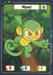 FOIL Mynci (Green) - DON-048 - C - Neopets TCG  Defenders of Neopia 1st Edition