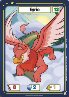 FOIL Eyrie (Red) - DON-009 - C - Neopets TCG  Defenders of Neopia 1st Edition