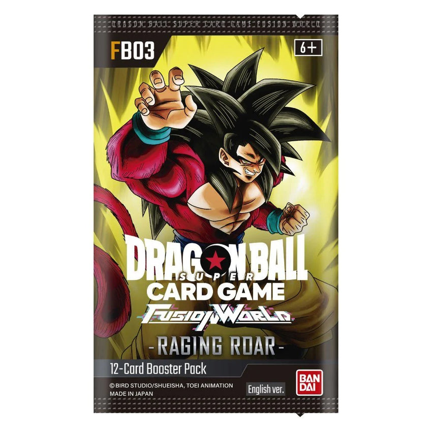 Dragon Ball Super Fusion World TCG [FB03] Raging Roar Booster Pack