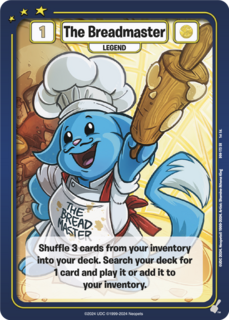 The Breadmaster - DON-173 - SR - Neopets TCG  Defenders of Neopia 1st Edition
