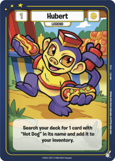FOIL Hubert - DON-170 - C - Neopets TCG  Defenders of Neopia 1st Edition