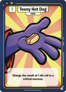 FOIL Teeny Hot Dog - DON-230 - R - Neopets TCG  Defenders of Neopia 1st Edition