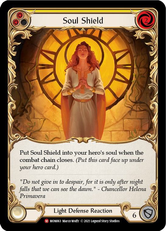 Soul Shield - MON063 - Majestic Monarch 1st Edition