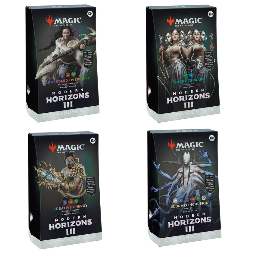 Magic: The Gathering - Modern Horizons 3 - Commander 4-Deck Combo (Pre Order Jun 14)