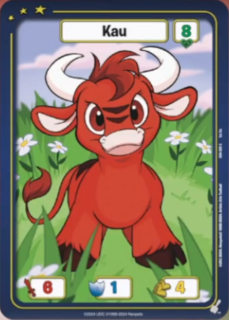 FOIL Kau (Red) - DON-029 - C - Neopets TCG  Defenders of Neopia 1st Edition