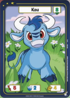 FOIL Kau (Blue) - DON-030 - C - Neopets TCG  Defenders of Neopia 1st Edition