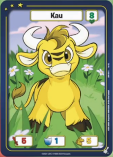 FOIL Kau (Yellow) - DON-031 - C - Neopets TCG  Defenders of Neopia 1st Edition