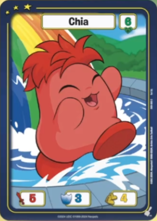 FOIL Chia (Red) - DON-005 - C - Neopets TCG  Defenders of Neopia 1st Edition